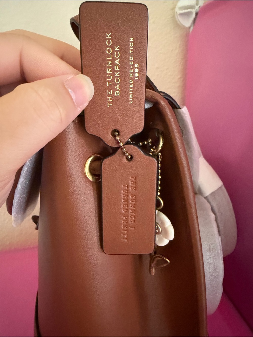 Coach The Summer I Turned Pretty Turnlock Bag - Picture 3 of 7
